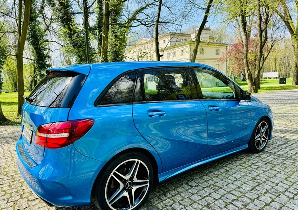 Mercedes-Benz Klasa B cena 66000 przebieg: 80900, rok produkcji 2015 z Rakoniewice małe 106